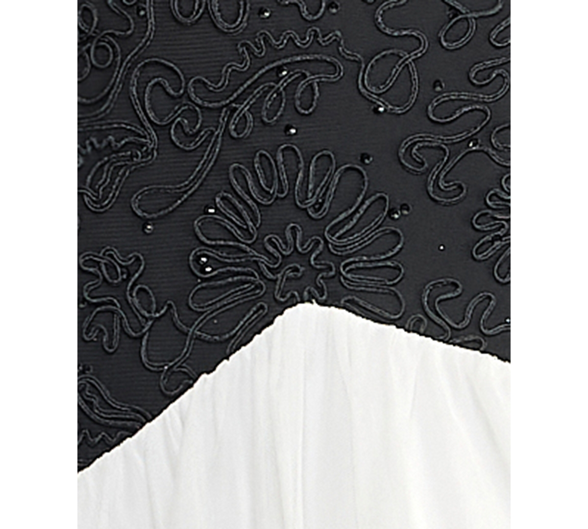 City Studios Juniors' Corded Lace-Up Drop Waist Gown