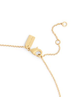 Faux Stone Pav&eacute; Icons Cherry Pendant Necklace