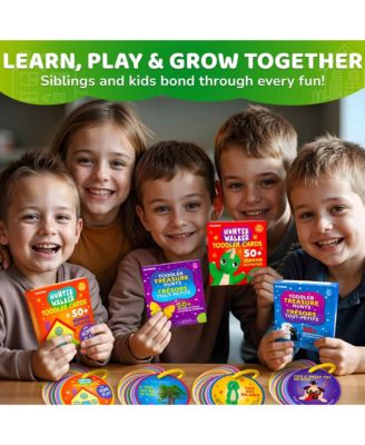Scavenger Hunt Game for Toddlers 3-5 – 50 Toddler Activities Indoor Cards Game Set