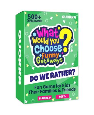 Card Game for Teens, Kids, Adults – 500+ Hilarious Travel & Vacation Scenarios Funny Getaways