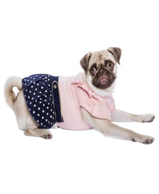 Parisian Pet Nautical Dots Dress
