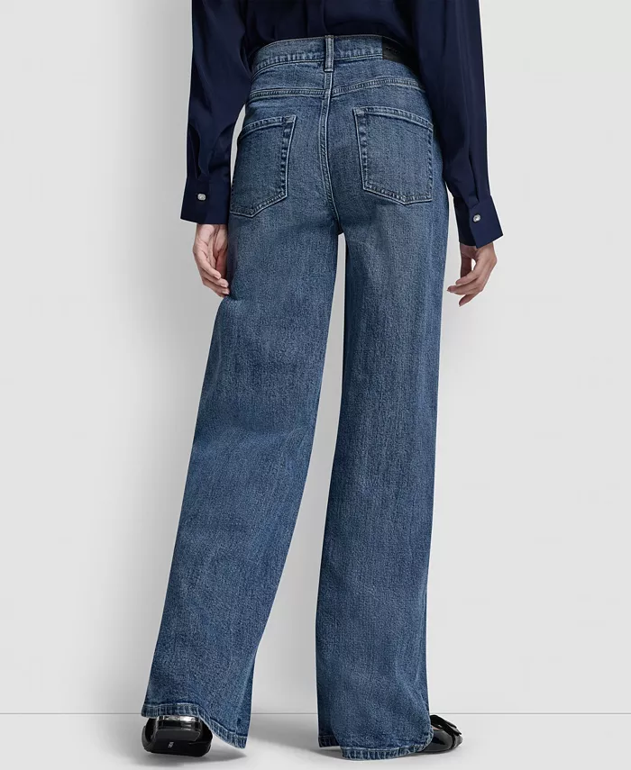 Petite High-Rise Modern Wide Leg Jeans - thumbnail 5