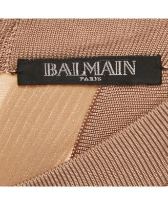 Women's Dark Beige Stretch Knit Sleeveless Bodycon Mini Dress