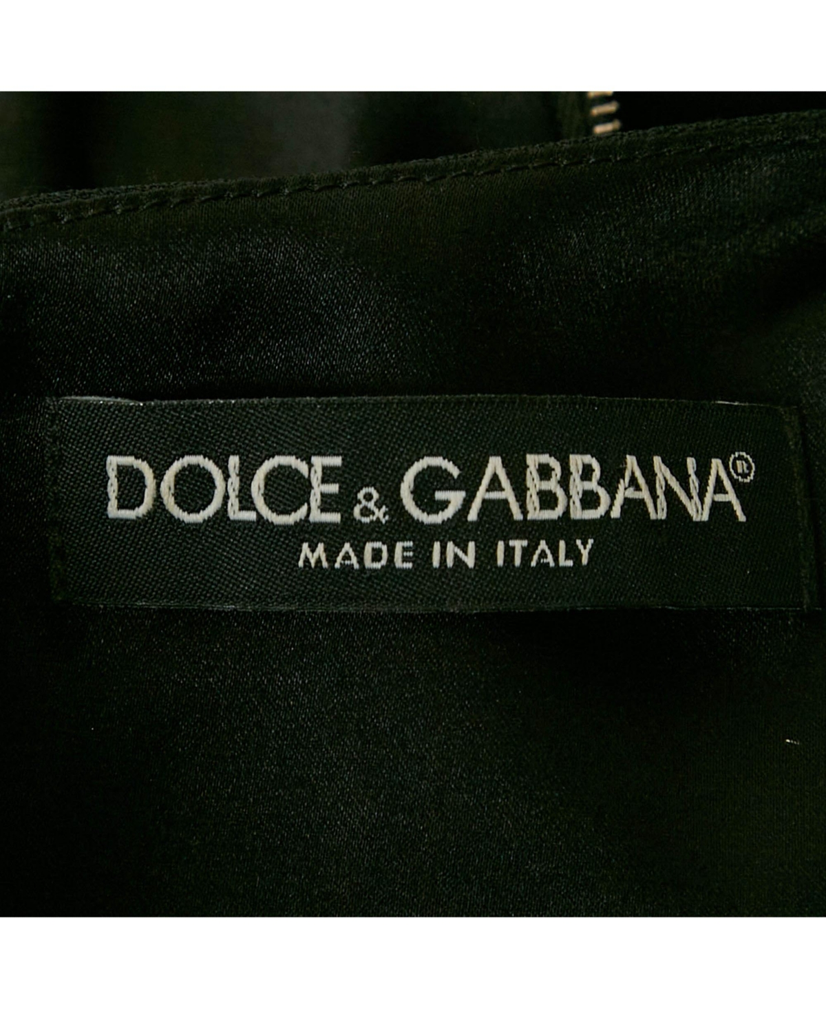 Pre-Owned Dolce & Gabbana Women's Black Lace Draped Sleeveless Short Dress