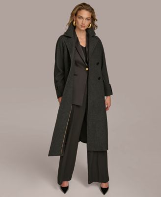 Women's Double-Breasted Belted Wrap Coat