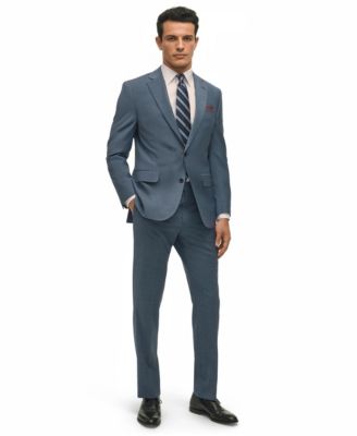Men's Classic-Fit Wool Blend Suit Separates 