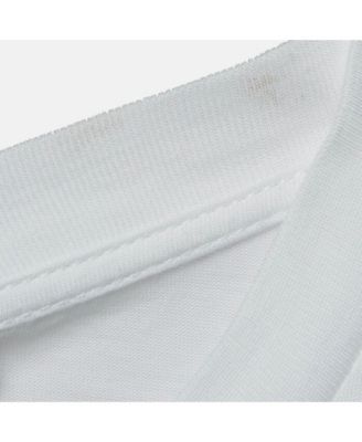 Women's Black /white Logo Print Jersey Cotton T-Shirt