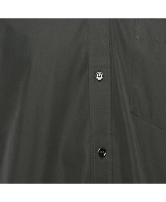 Men's Black Cotton Long Sleeve Shirt