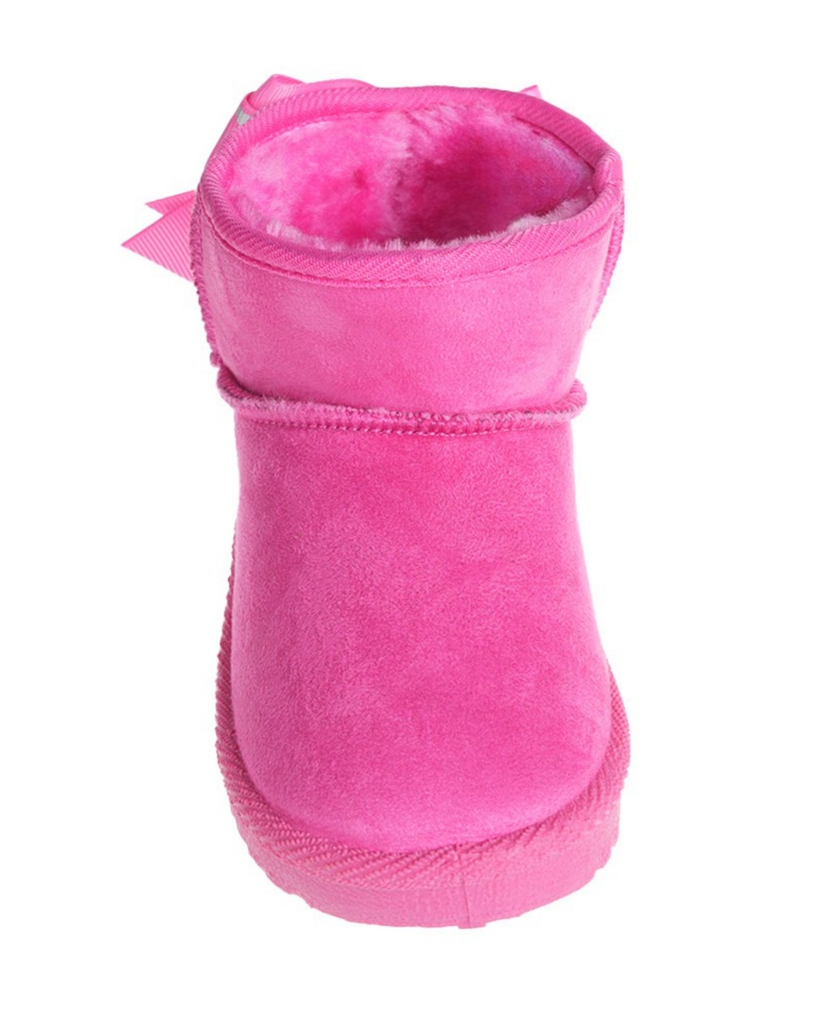 Bebe Girls' Toddler 5T-10T Bow Detail Winter Boots