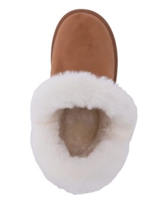 Girls' 1-13 Rhinestone Bow Details Winter Boots