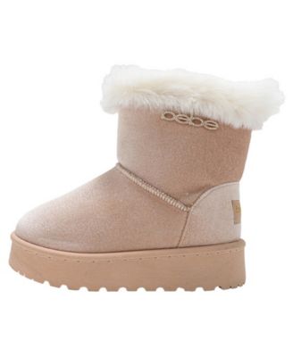 Girls' 1-13 Collared Rhinestone Boots