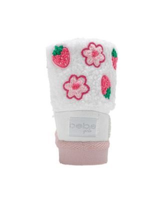 Girls' Toddler 5T-10T Embroidered Winter Boots