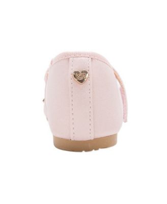 Girls' Toddler 5T-10T Shimmer Charms Flats