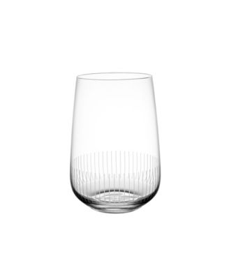 Afina Stemless Wine Glasses, Set of 4