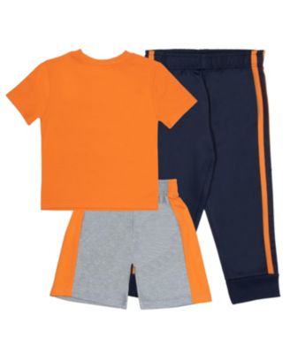 Nickelodeon Big Boys 3 Piece T-Shirt, Shorts and Jogger Pants Set