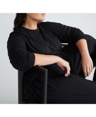 Plus Size Pina Long Sleeve Lounge Tee