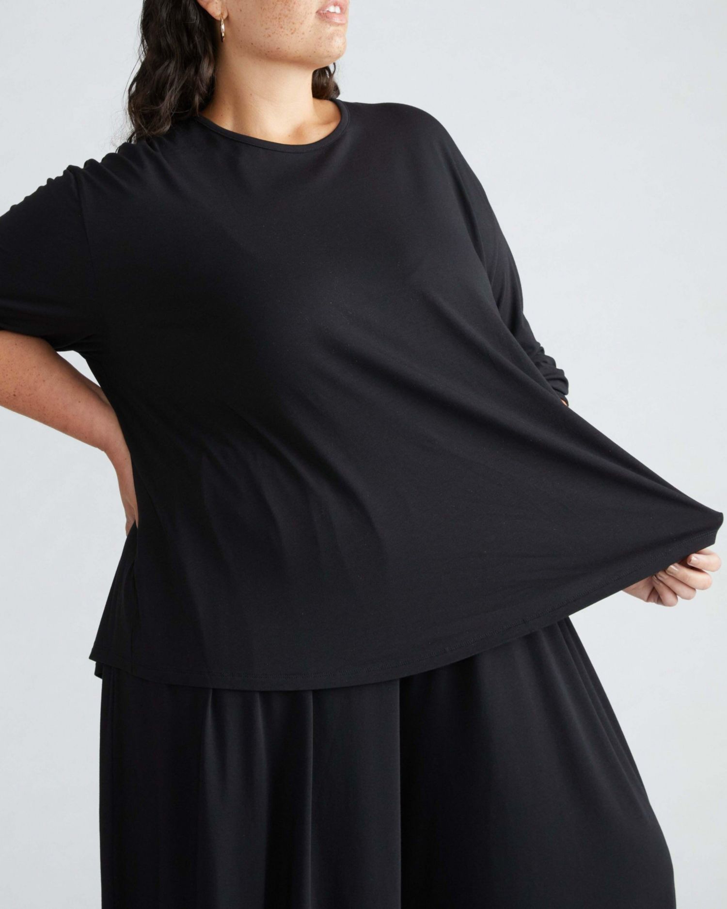 Plus Size Pina Long Sleeve Lounge Tee