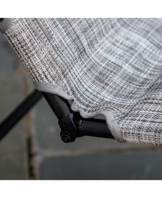 Garden Rocking Chair, Patio Sling Fabric Single Rocker, /