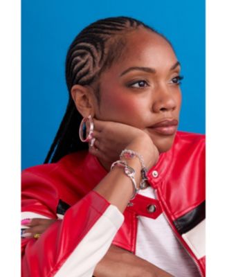 Hot Wheels Racecar Hoop Earrings