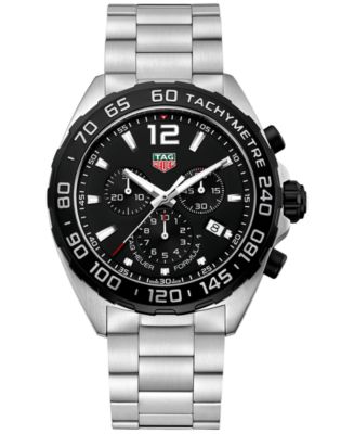 TAG Heuer Men s Swiss Chronograph Formula 1 Stainless Steel