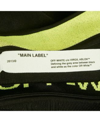 Women's Black Jersey Logo Band Skirt