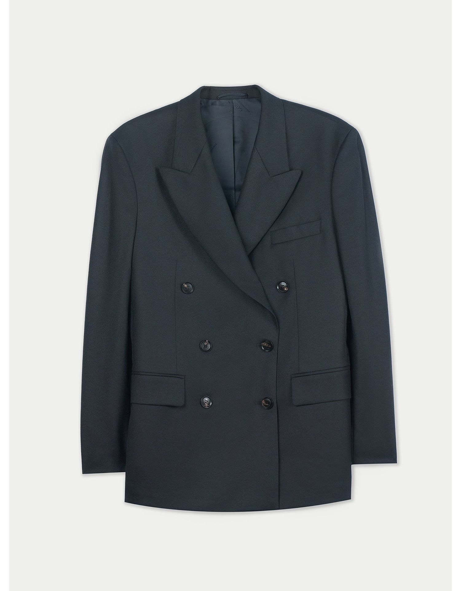 Women's Double-Breasted Cashmere Suit Blazer