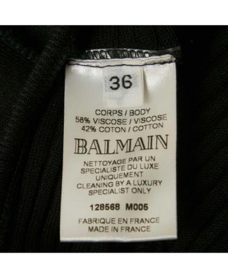 Women's Black Rib Knit Ruffled One Shoulder Top