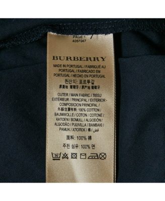 Women's Navy Blue/red Logo Flocked Jersey T-Shirt