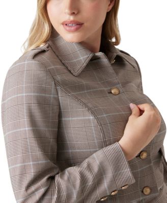 Women's Geraldine Cropped Plaid Jacket
