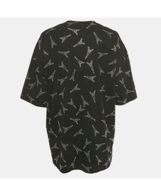 Women's Eiffel Tower Crystal Jersey T-Shirt