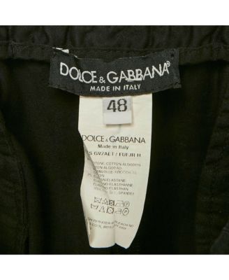 Men's Black Stretch Cotton Jogging Pants