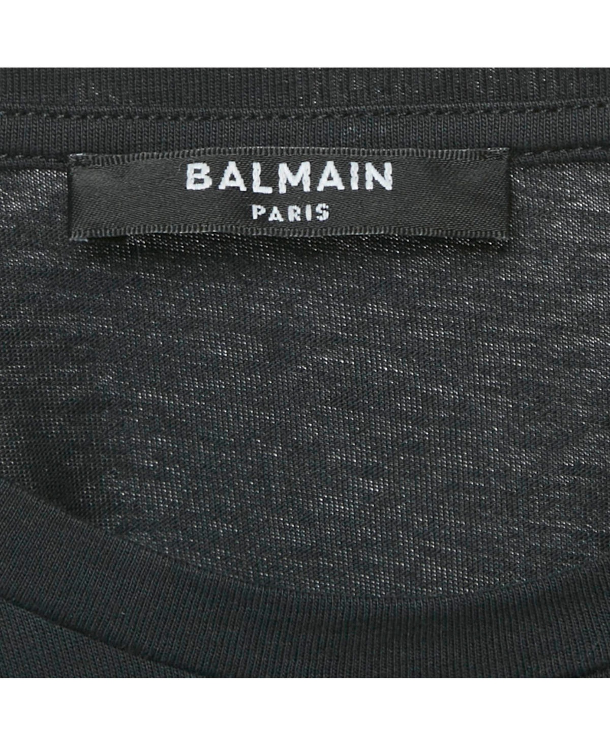 Pre-Owned Balmain Women's Logo Print Jersey T-Shirt