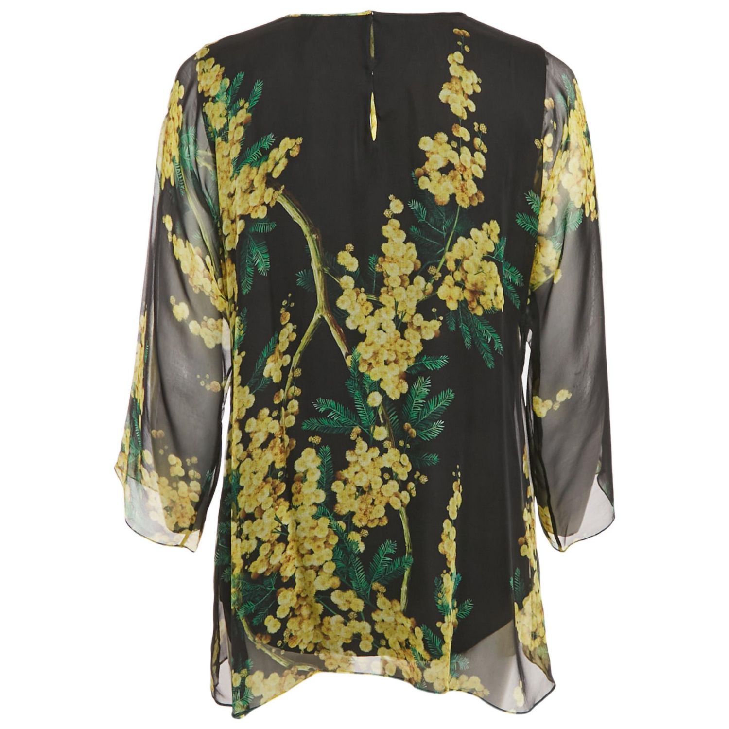 Women's Floral Print Long Sleeve Blouse