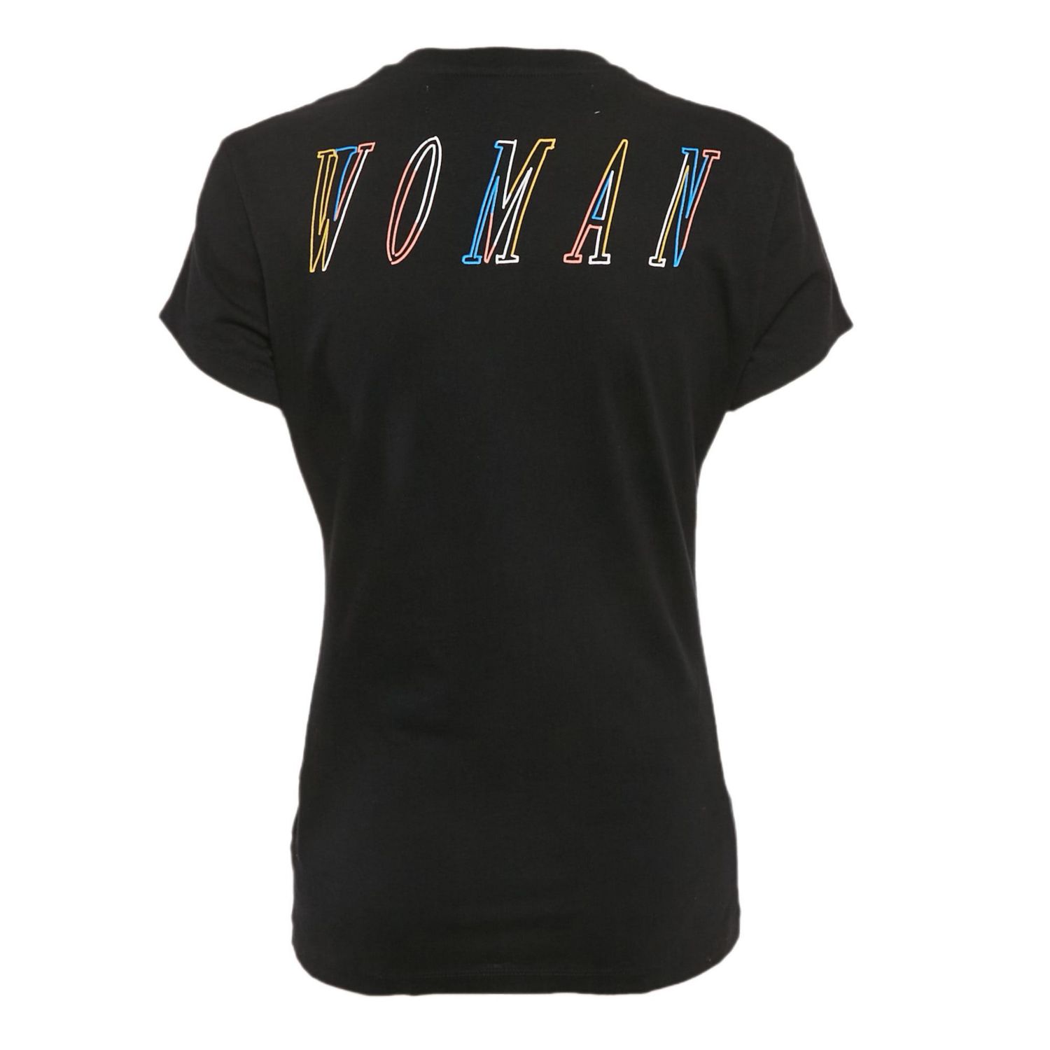 Women's Pre-Owned Print Cotton Jersey Crew Neck T-Shirt