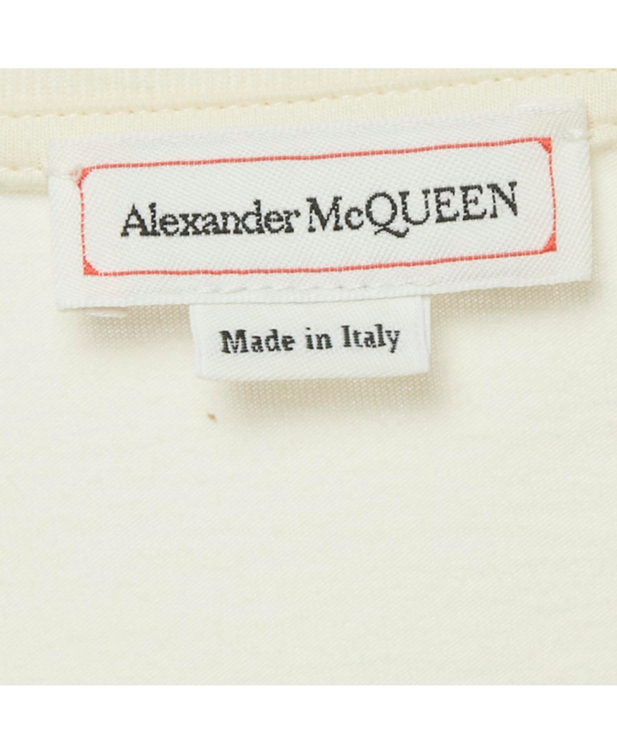 Pre-Owned Alexander Mcqueen Women's Logo Print Jersey T-Shirt