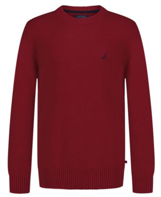 Boys' 8-20 J Class Solid Crew Sweater
