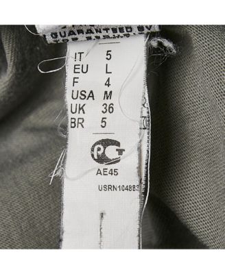 Women's Black And Beige Dice Key Printed Silk Short Sleeve Top