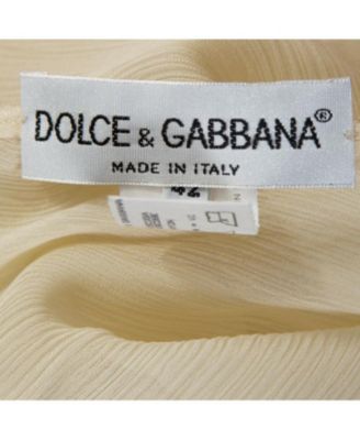 Women's Black And Beige Dice Key Printed Silk Short Sleeve Top