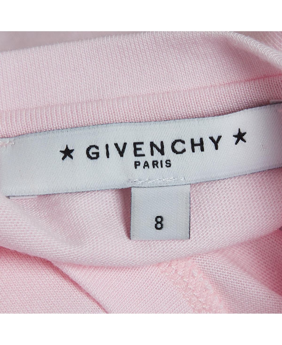 Pre-Owned Givenchy Women's Pink Logo Print Jersey