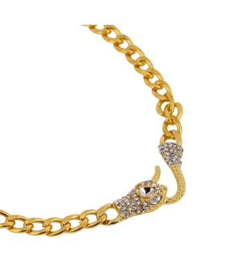 Women's The Bijou-Snakehead Chain Necklace - California Gold