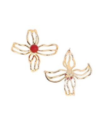 Women's The Arachnid-Flora Statement Earrings - California Gold