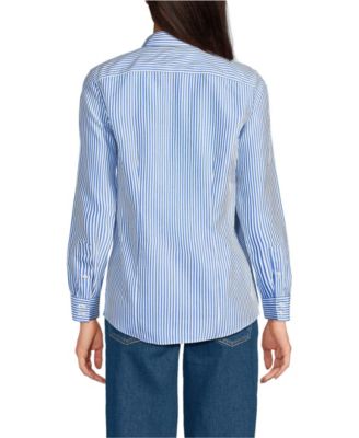 Women's No Iron Button Front Shirt