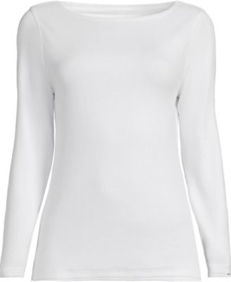 Women's Long Sleeve Polished Essentials Boatneck Top