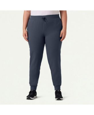Petite Silex 6-Pocket Slim Mid-Rise Scrub Jogger