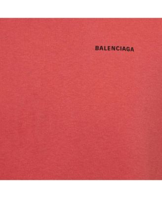 Men's Logo Print Cotton Knit Crew Neck T-Shirt