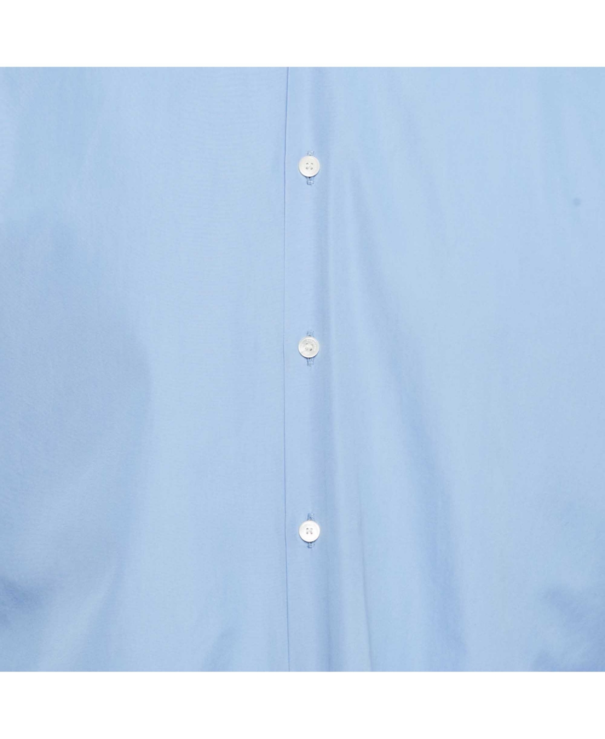 Pre-Owned Burberry Men's London Blue Cotton Full Sleeve Shirt