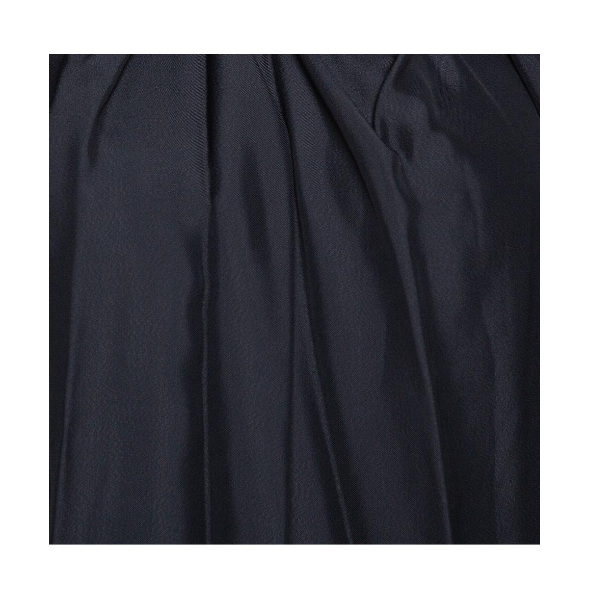 Pre-Owned Stella Mccartney Women's Sateen Gathered Neck Faye Top