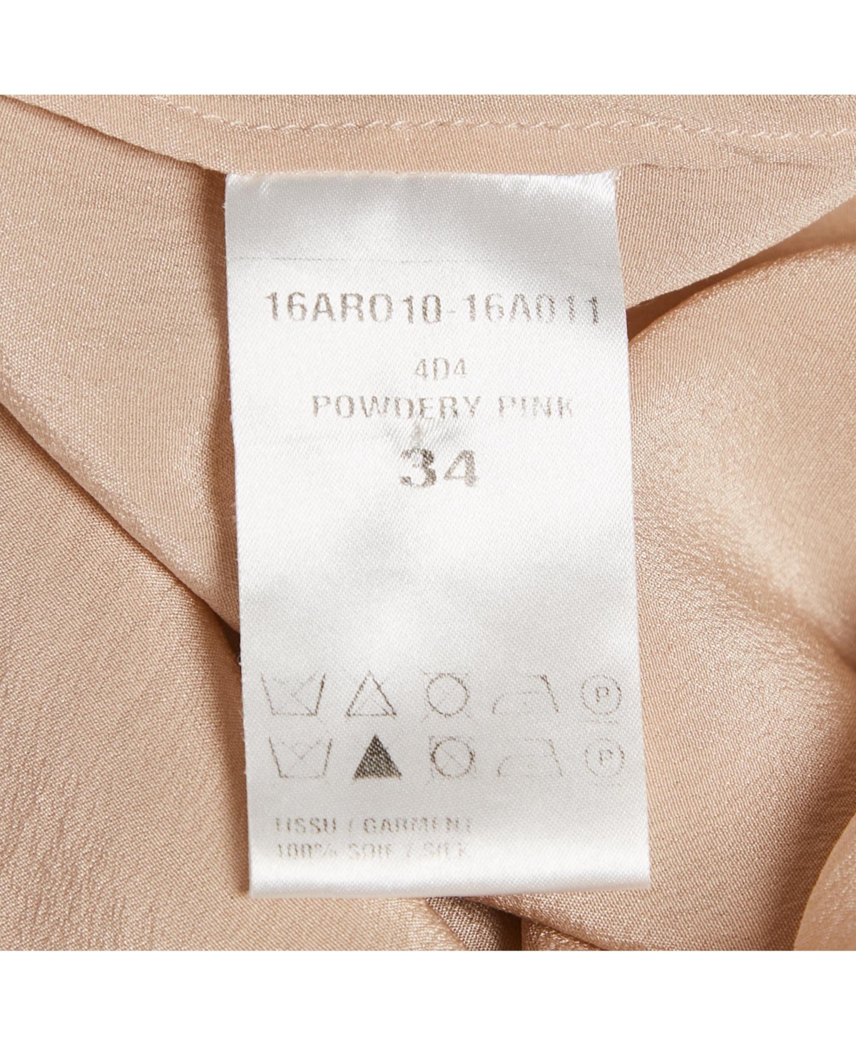 Pre-Owned Chloe Women's Powdery Pink Silk Scoop Neck Tank Top