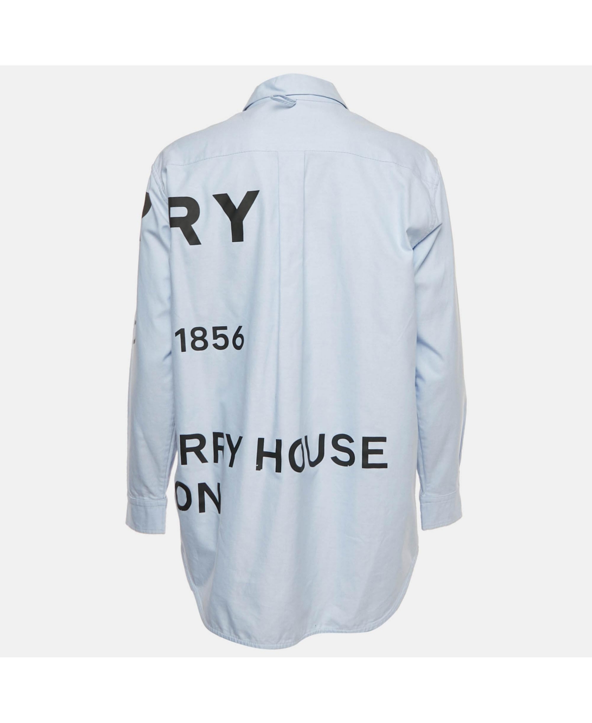 Pre-Owned Burberry Women's Horseferry Cotton Button Front Shirt