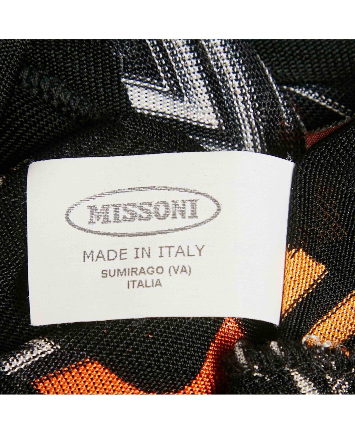 Pre-Owned Missoni Women's Zig Zag Knit Straight Leg Trousers